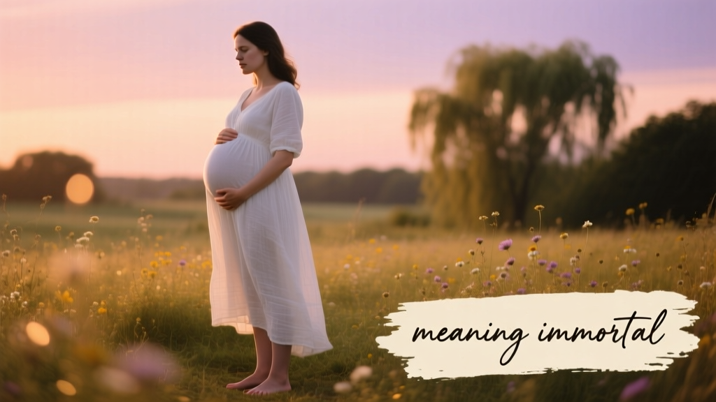 Meaning Immortal: How Purpose, Connection, and Embodied Wisdom Sustain Us Through Pregnancy and Beyond