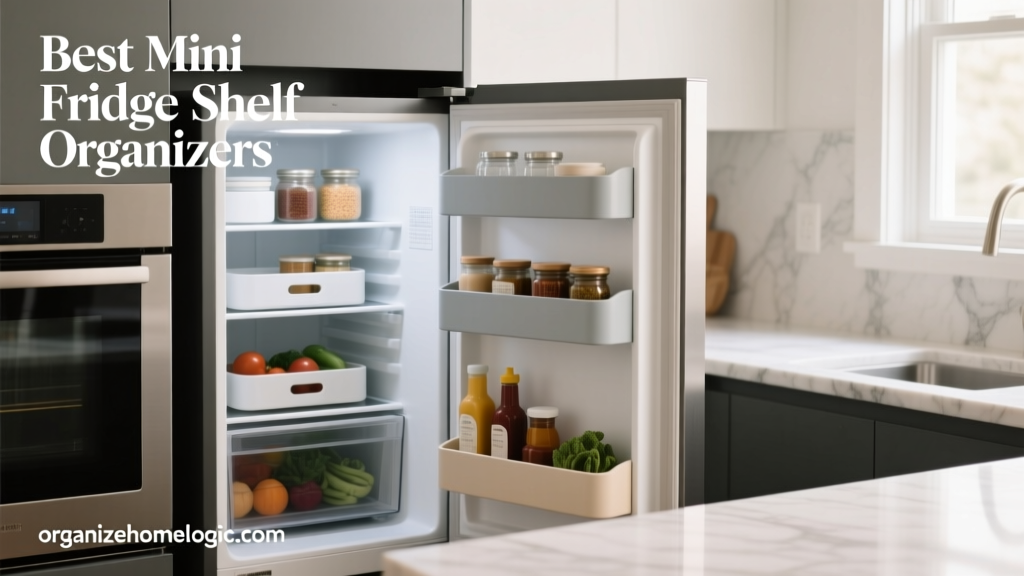 Best Mini Fridge Shelf Organizers: Safe & Space-Saving