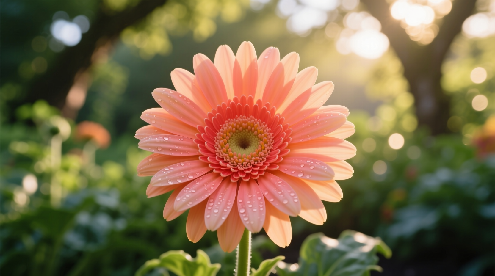 gerbera daisy coral
