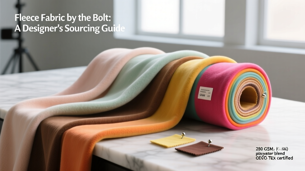 Fleece Fabric by the Bolt: A Designer’s Sourcing Guide