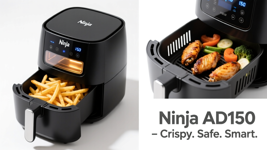 Ninja AD150 Air Fryer Review: Crispy, Safe & Smart