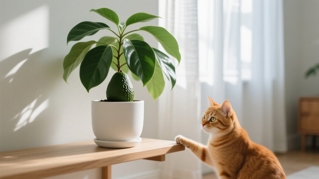 Avocado Plant Toxicity to Cats: Safe Indoor Growing