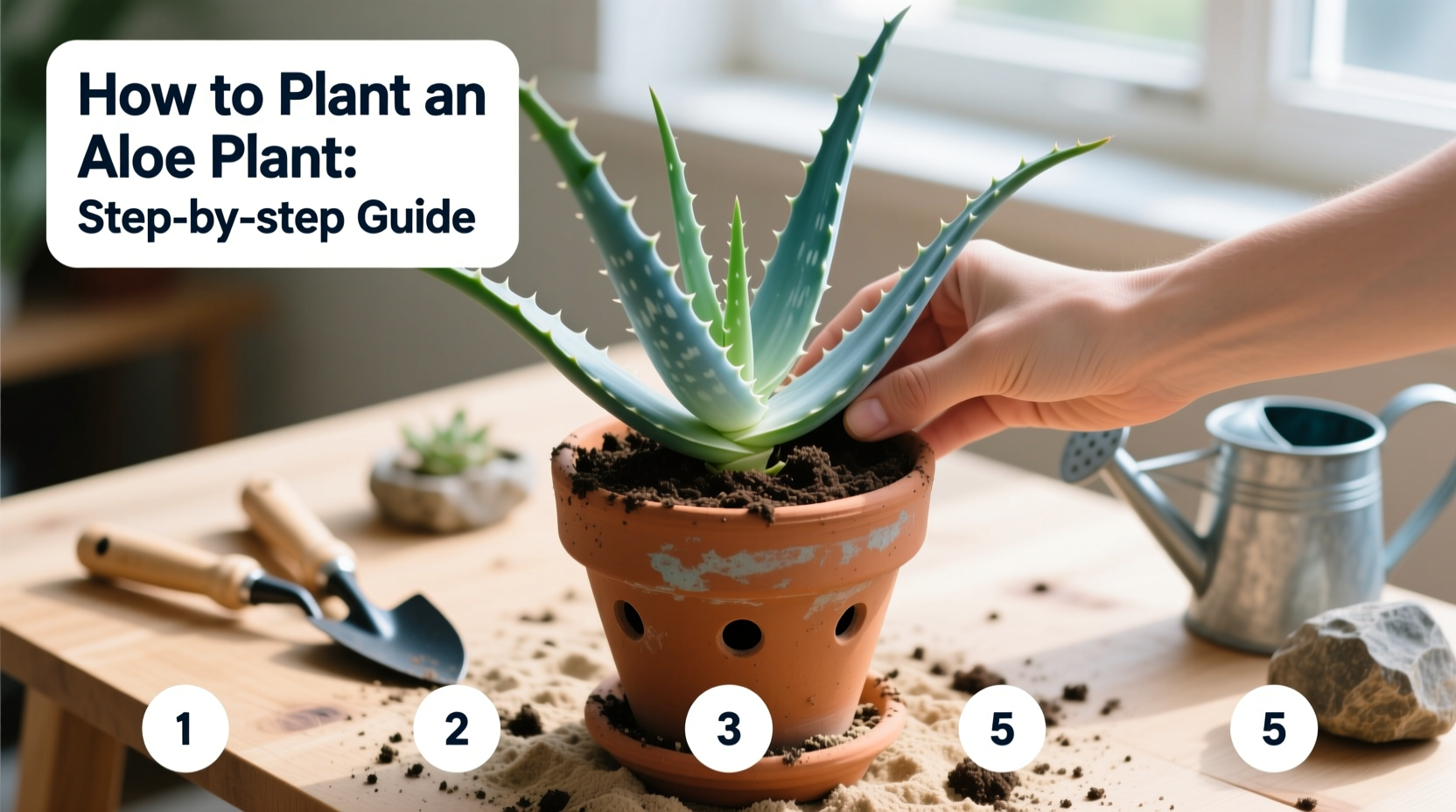 5 Steps to Plant Aloe: Beginner's Guide | TheHomeSprouts