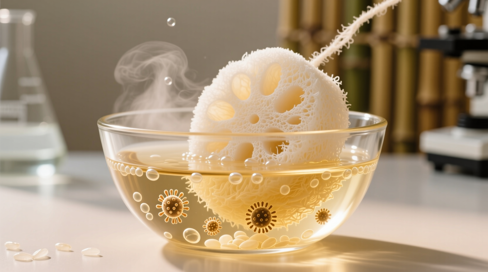 eco friendly cleaning sanitize konjac sponges safely