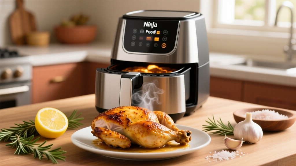 Roast Chicken Breast in Ninja Foodi: Crispy & Juicy