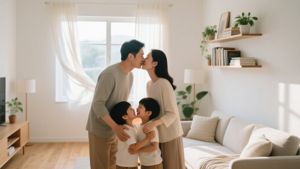 The Science, Culture, and Everyday Magic of Kisses in Family Life