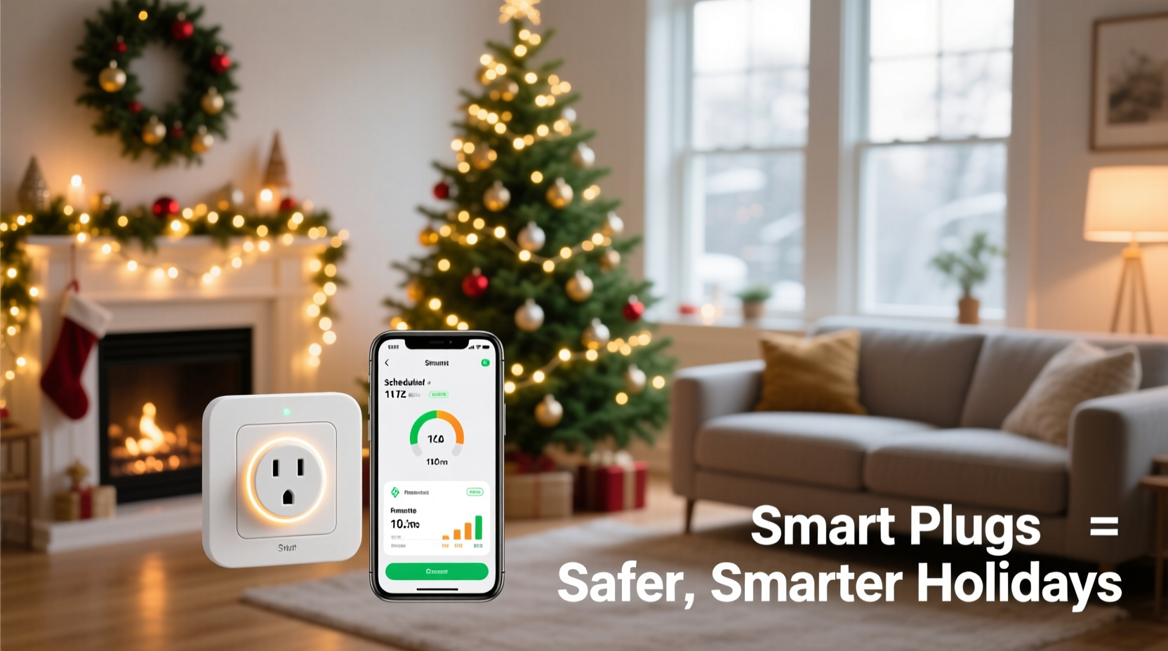 do smart plugs make your christmas lights safer and more efficient