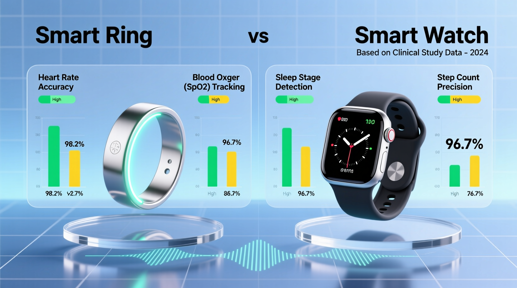 smart ring vs smart watch data accuracy comparison