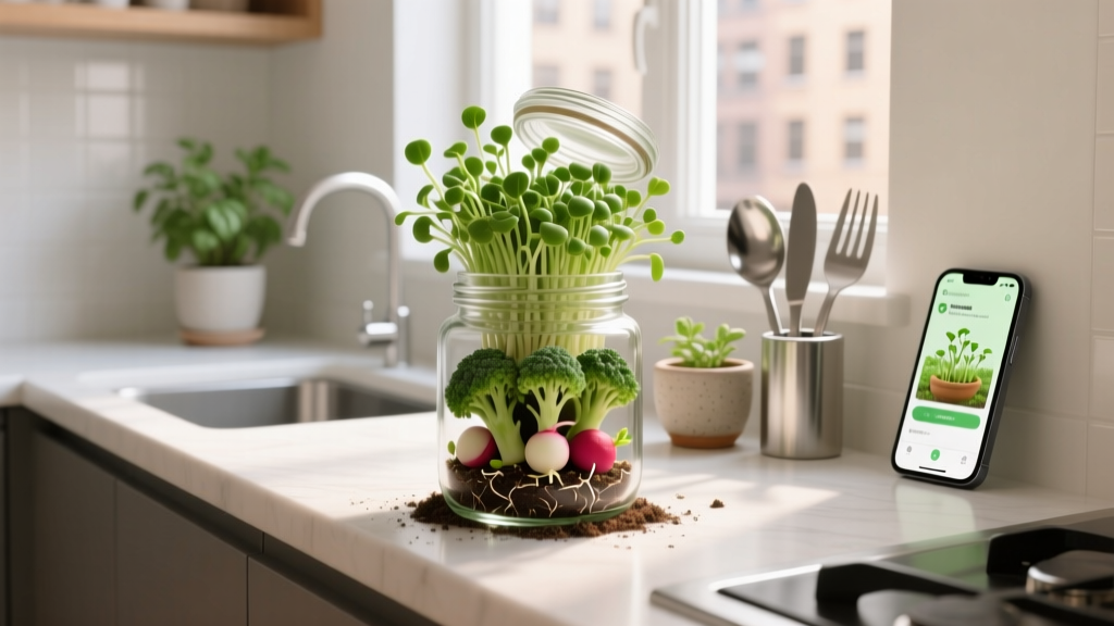 How to Plant Sprouts Indoors: Large-Batch, No-Soil Method