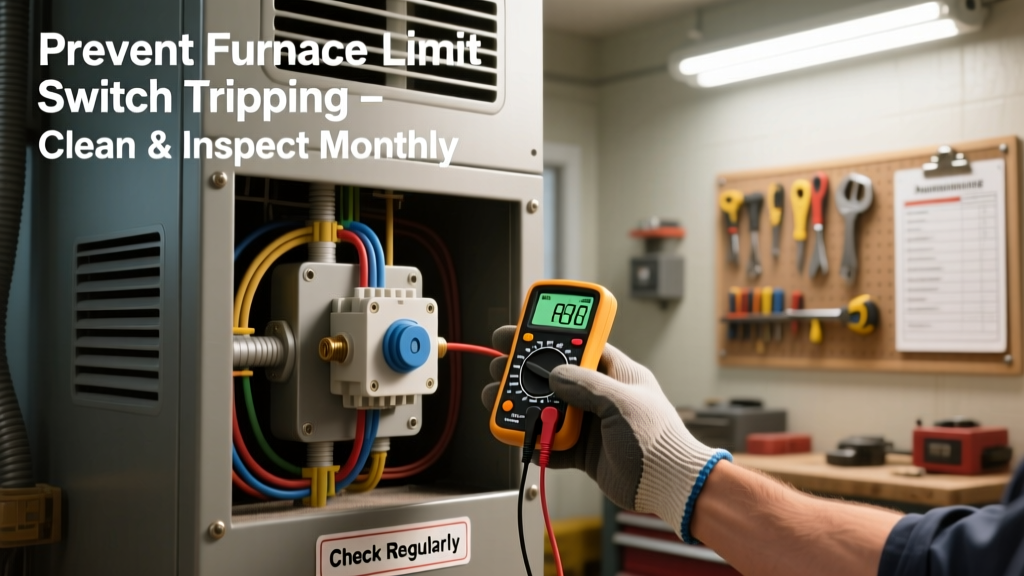 How to Prevent Furnace Limit Switch Tripping