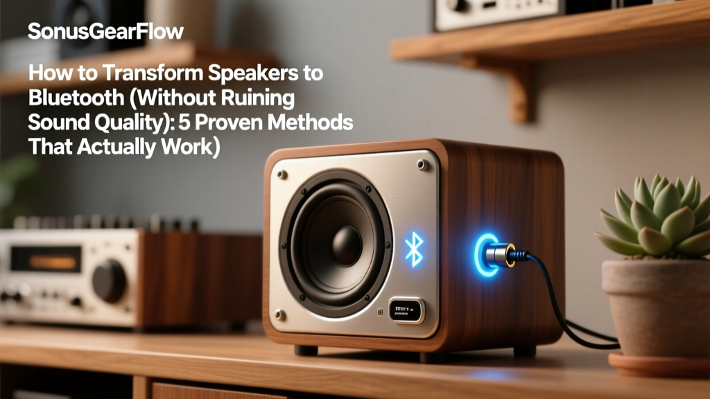 How to Transform Speakers to Bluetooth (2026)