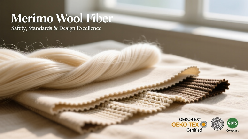 Merino Wool Fiber: Safety, Standards & Design Excellence