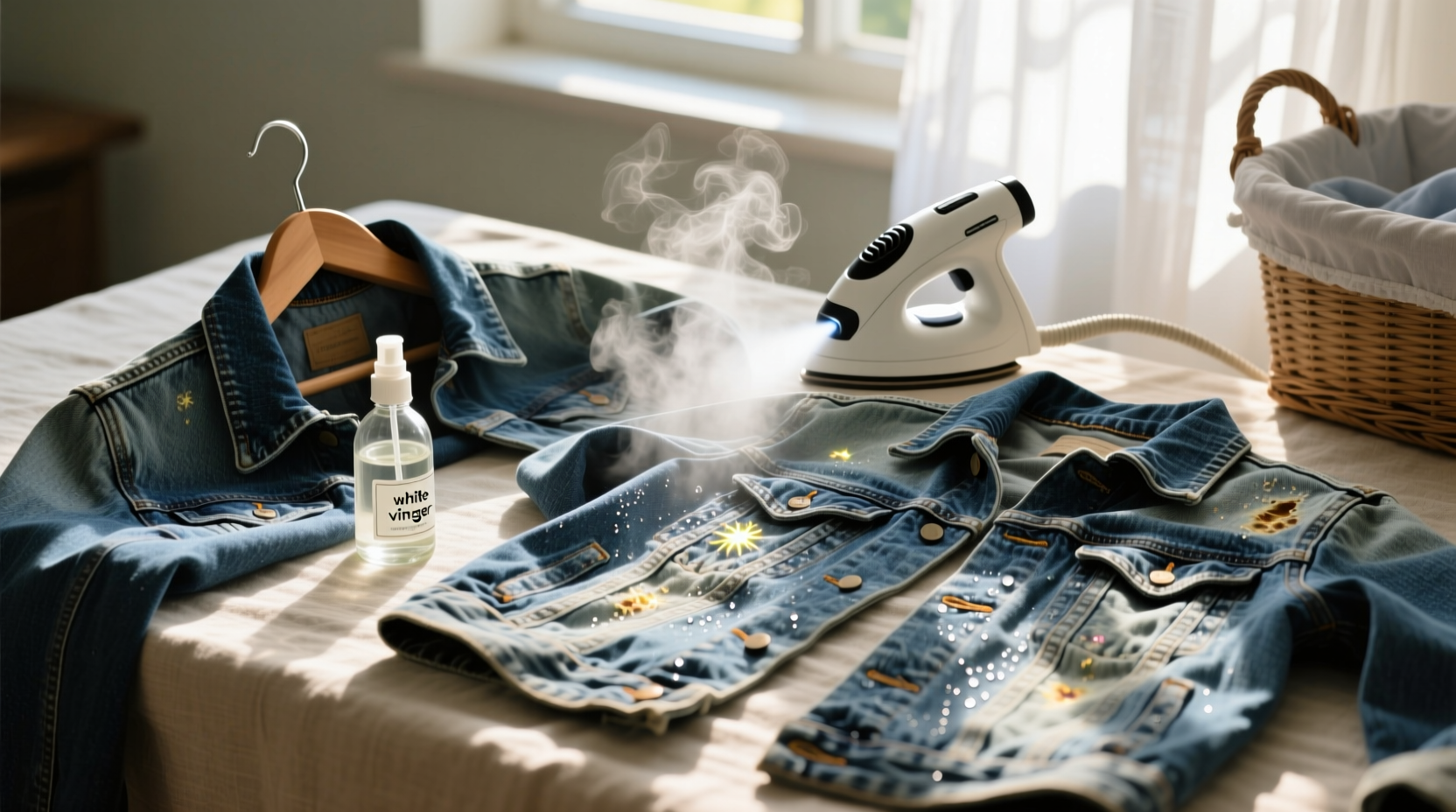 eco friendly cleaning tips disinfect thrifted denim safely