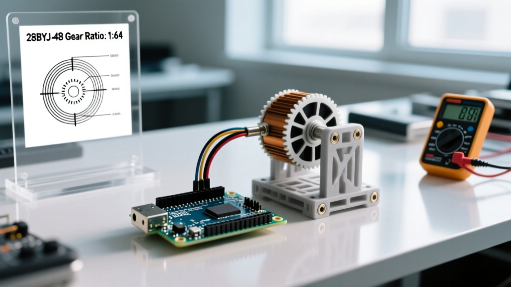 Arduino 28BYJ-48 Stepper Motor Calibration & Accuracy Guide