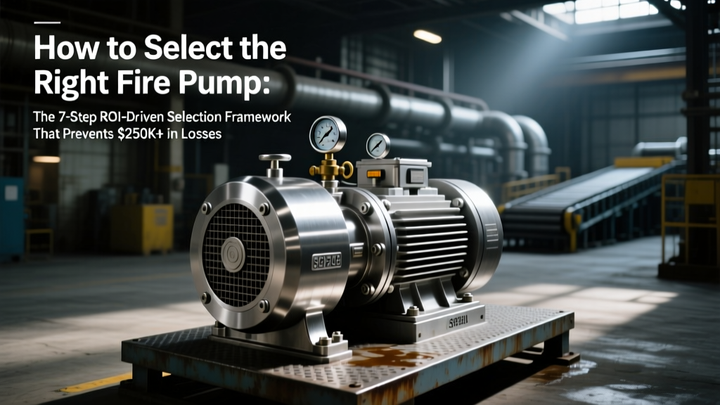 Fire Pump Selection Guide: ROI-Driven & NFPA 20 Compliant