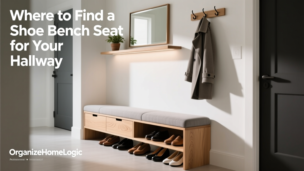 Where to Find a Shoe Bench Seat for Your Hallway