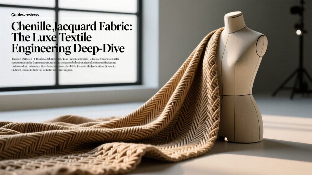 Chenille Jacquard Fabric: The Luxe Textile Engineering Deep-Dive