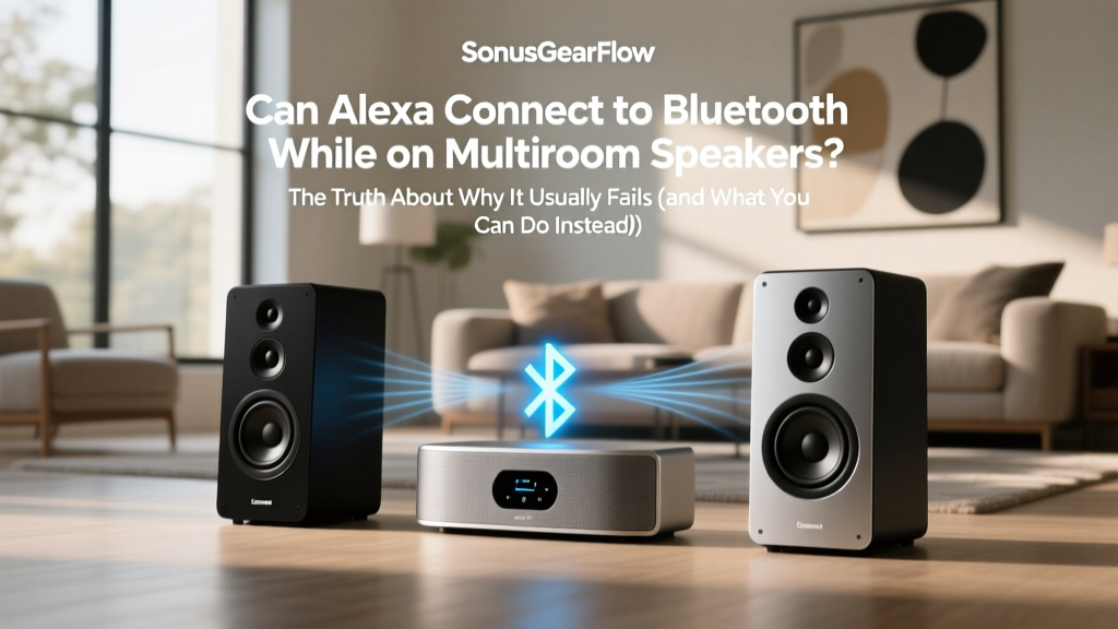 Alexa Bluetooth Multiroom: How to Make It Work