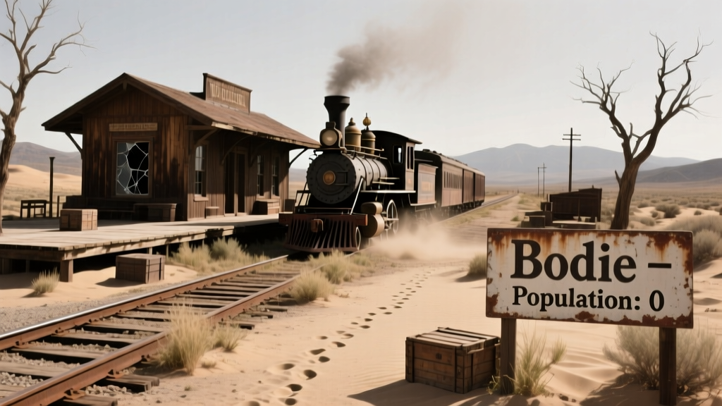 California’s Bodie Ghost Town: The Wild West Frozen in Time