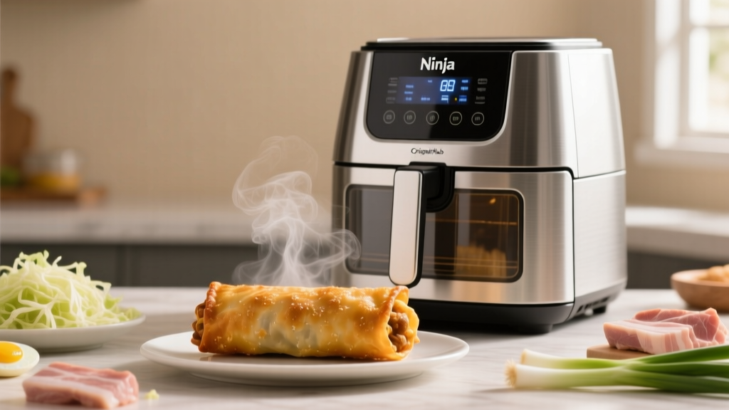 How to Cook Egg Rolls in the Ninja Foodi (Crispy & Safe)
