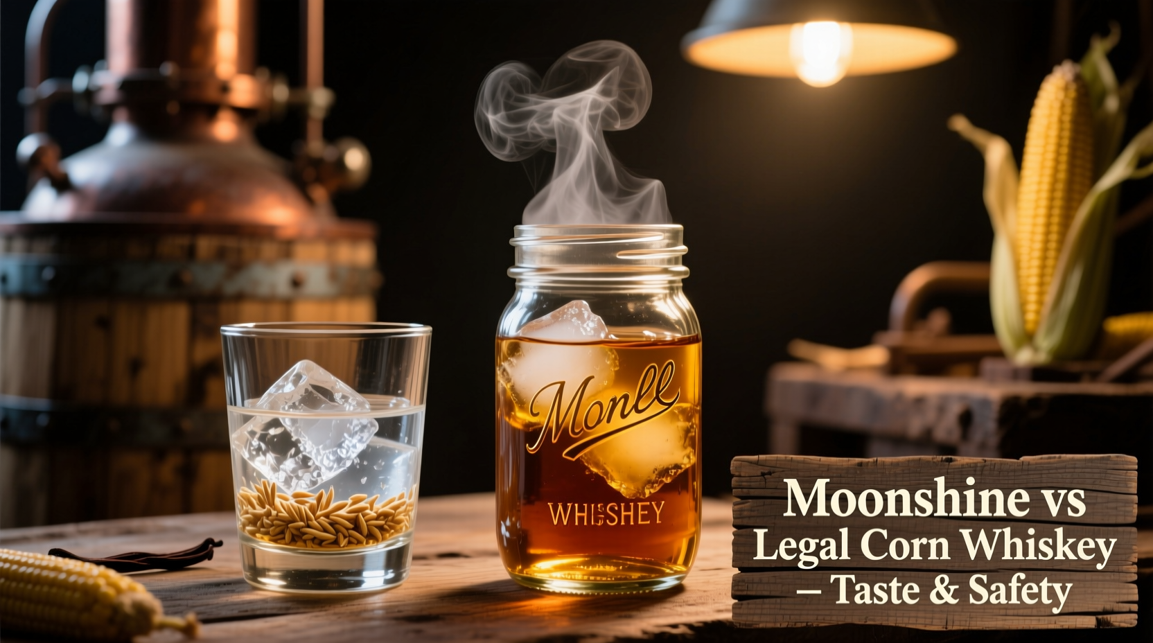 moonshine vs legal corn whiskey what sets them apart in taste and safety