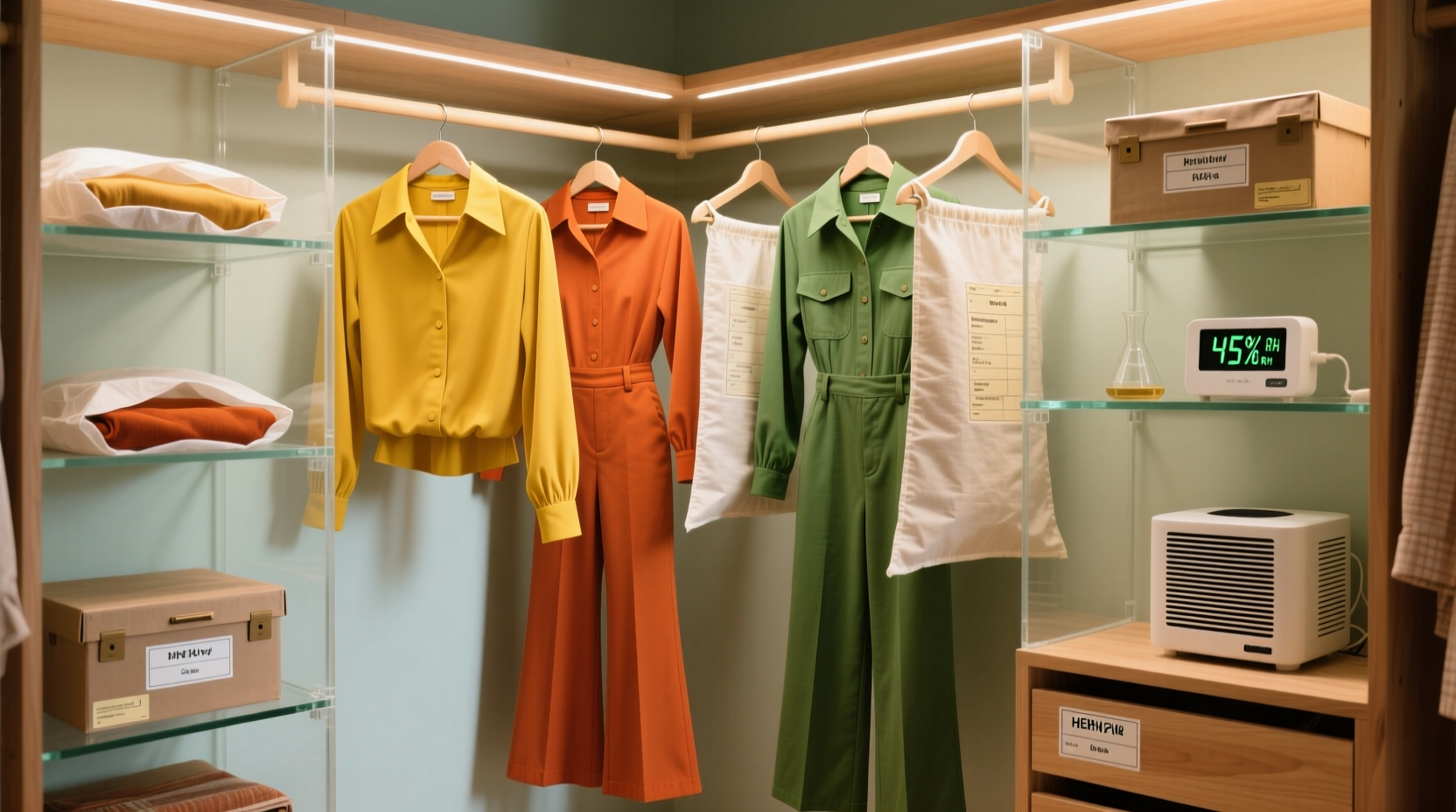 closet organization for vintage fashion lovers