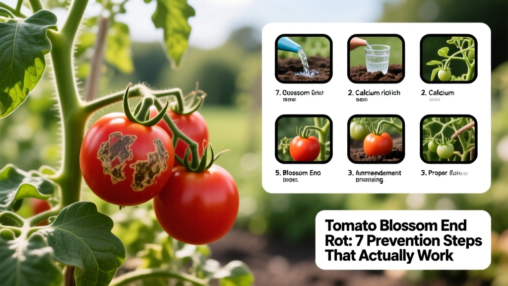 Tomato Blossom End Rot: 7 Prevention Steps That Actually Work