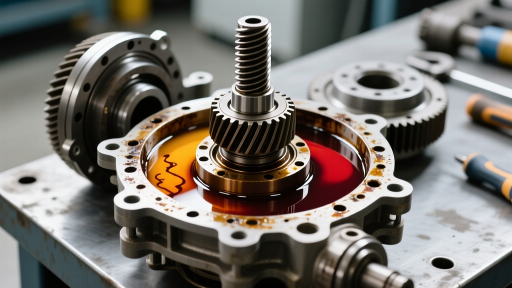 Diff Fluid Color & Yoke Splined to the Differential Drive Pinion Gear