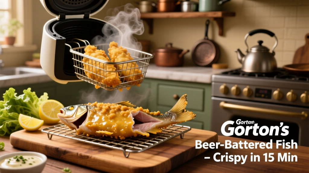 Gorton’s Beer Battered Fish in Air Fryer: Crispy & Easy