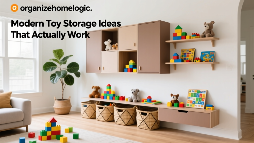 Modern Toy Storage Ideas That Actually Work