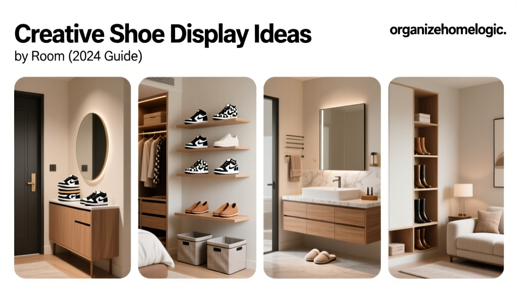 Creative Shoe Display Ideas by Room (2024 Guide)