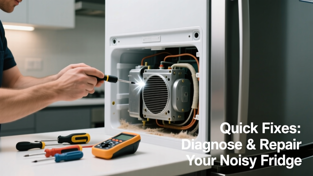 Refrigerator Making Noise in Kitchen: Quick Fixes