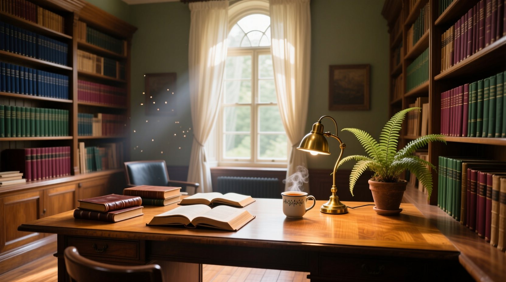 the library workspace