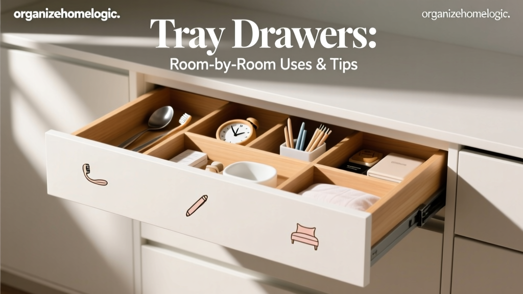 Tray Drawers: Room-by-Room Uses & Tips