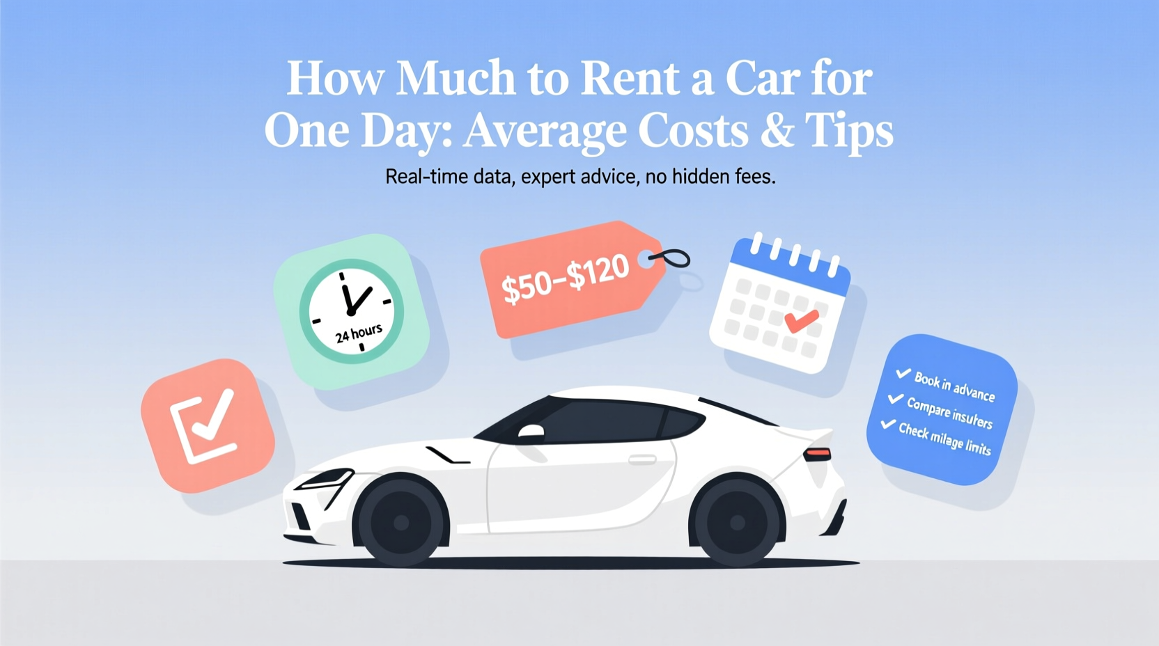 how much to rent a car for one day