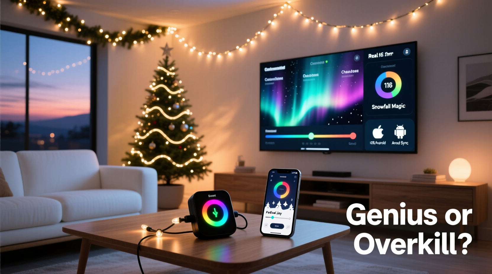 programmable christmas light controllers are they overkill or genius