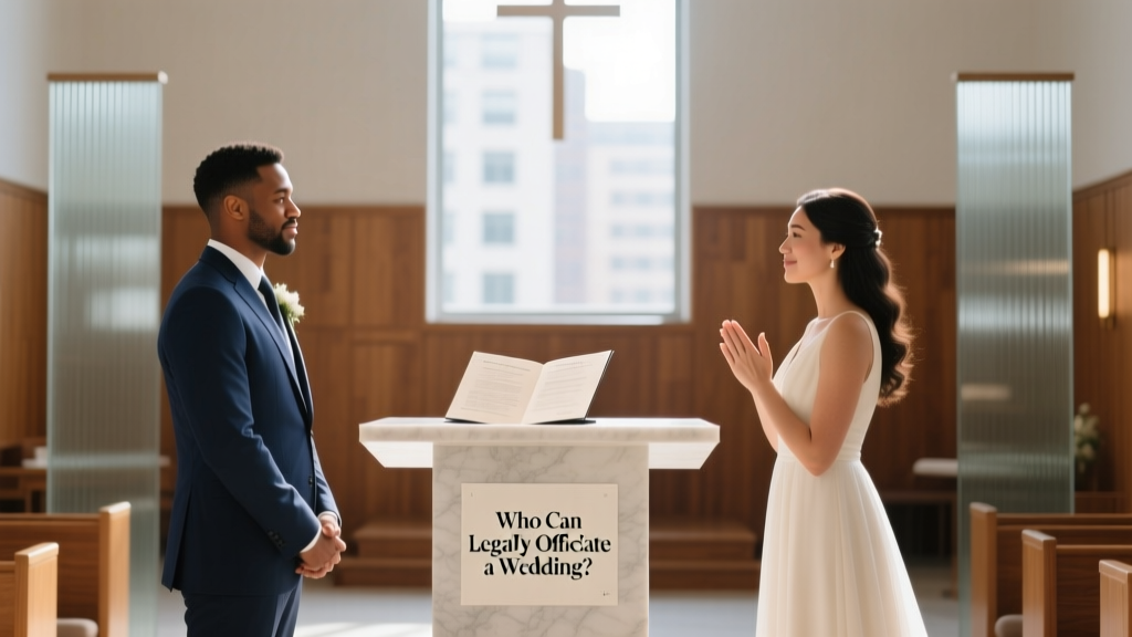 Who Can Officiate a Wedding? Legal Requirements (2026)