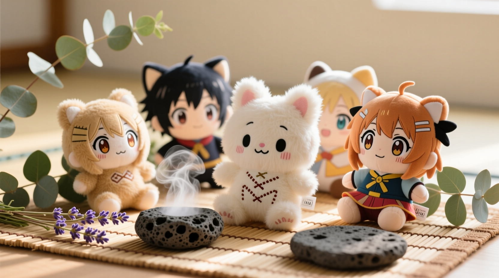 eco friendly cleaning deodorize anime plushies naturally