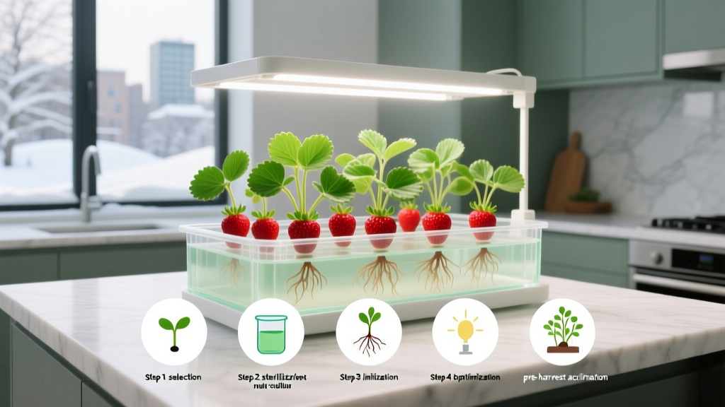 Indoor Strawberry Propagation: 5-Step Winter Method