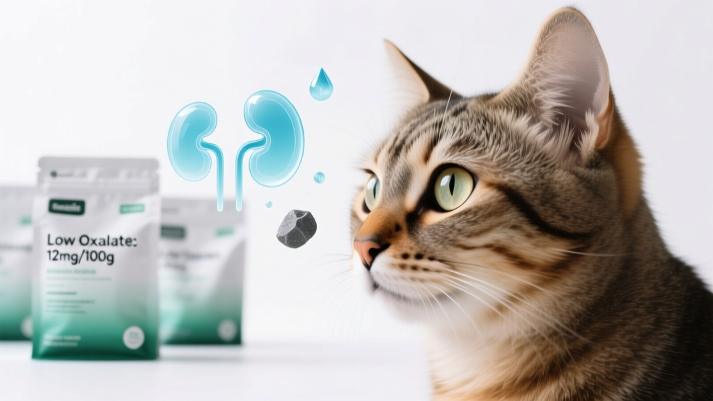 Cat Food Oxalate Levels and Urinary Stone Prevention