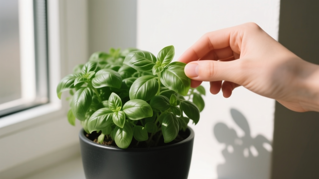 Non-Flowering Indoor Basil Trimming Guide (2026)