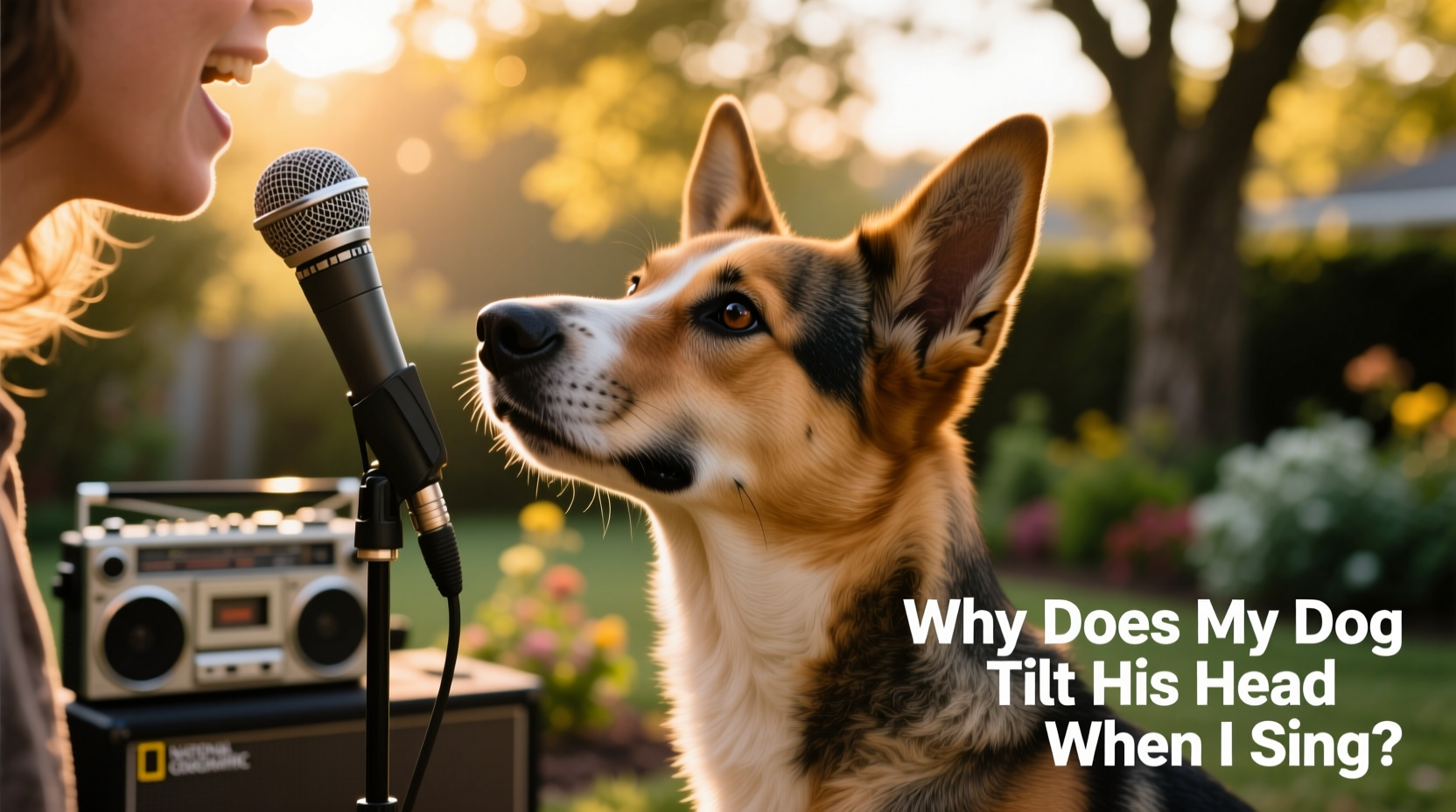 why does my dog tilt his head when i sing to him decoding behavior