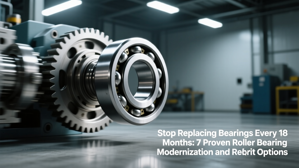 7 Roller Bearing Upgrades: 23–41% ROI in <14 Months