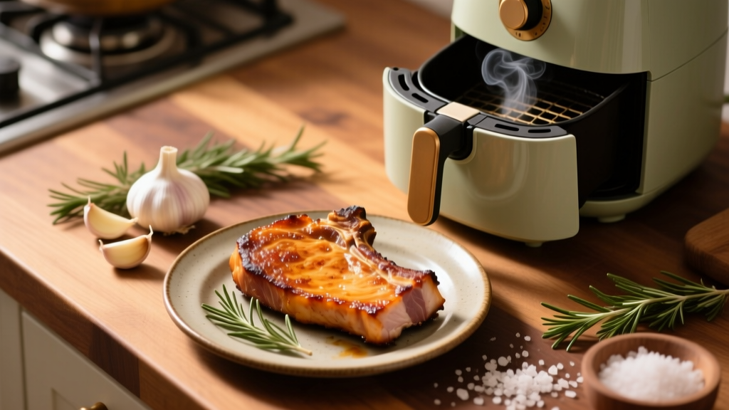 Air Fryer Smoked Pork Chops: Crispy Reheating Guide
