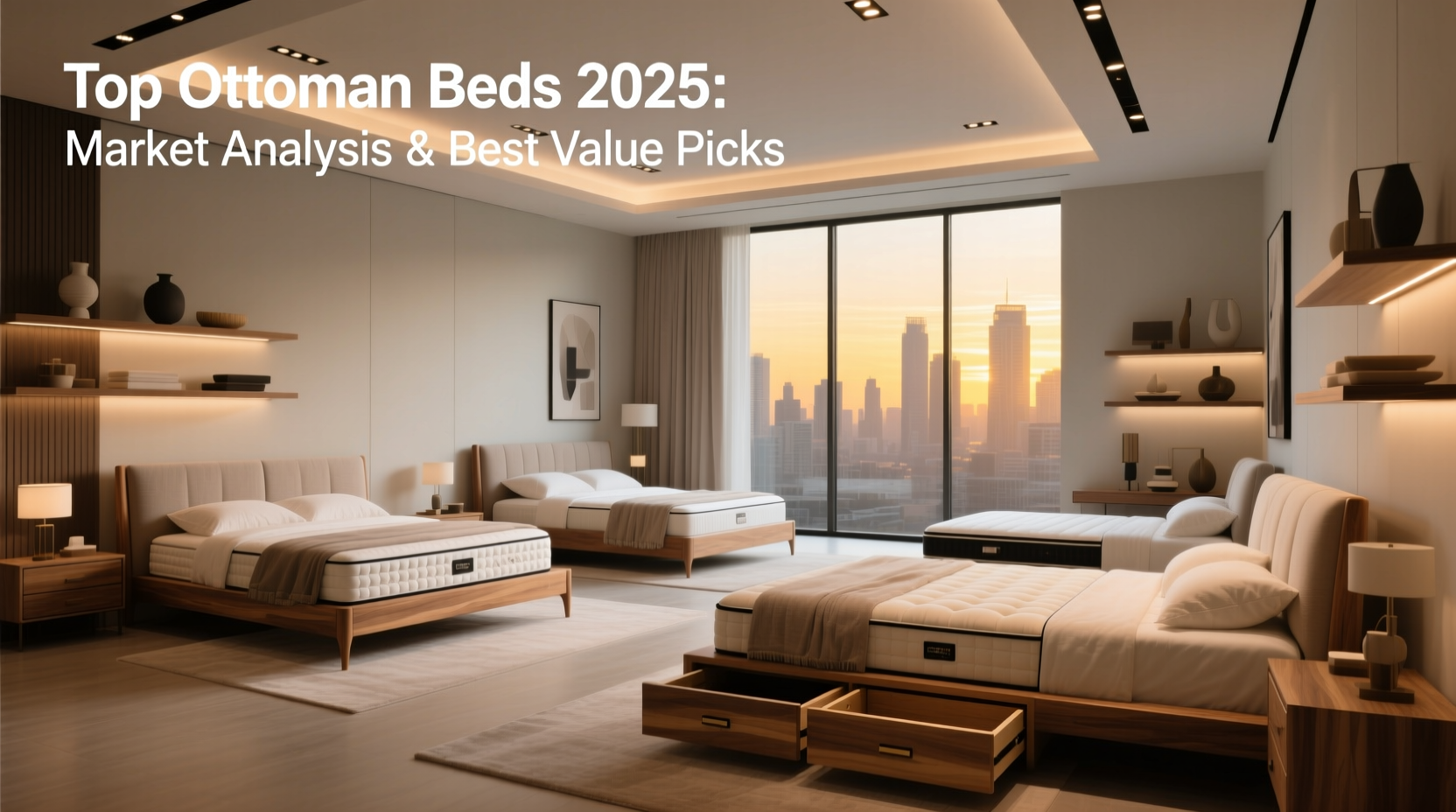 best selling ottoman bed