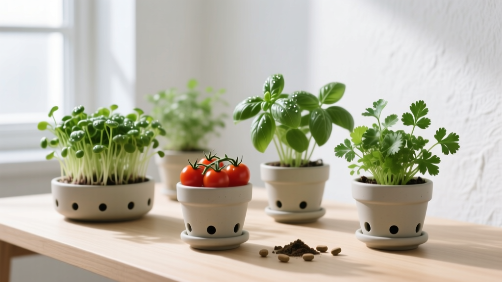 Indoor Vegetable Fertilizer Guide: Microgreens & Herbs