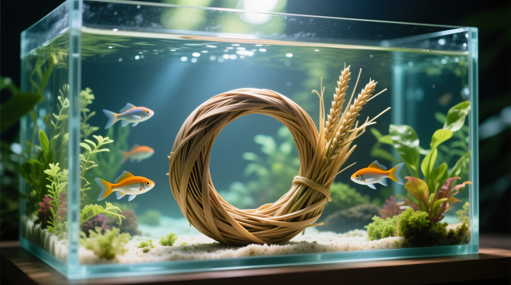 eco friendly cleaning tips barley straw for aquarium decor