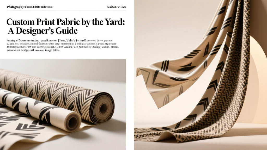 Custom Print Fabric by the Yard: A Designer’s Guide