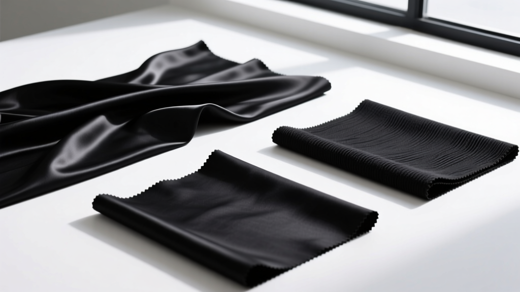 Black Silk Fabrics: A Designer’s Guide to Luxe, Performance & Care