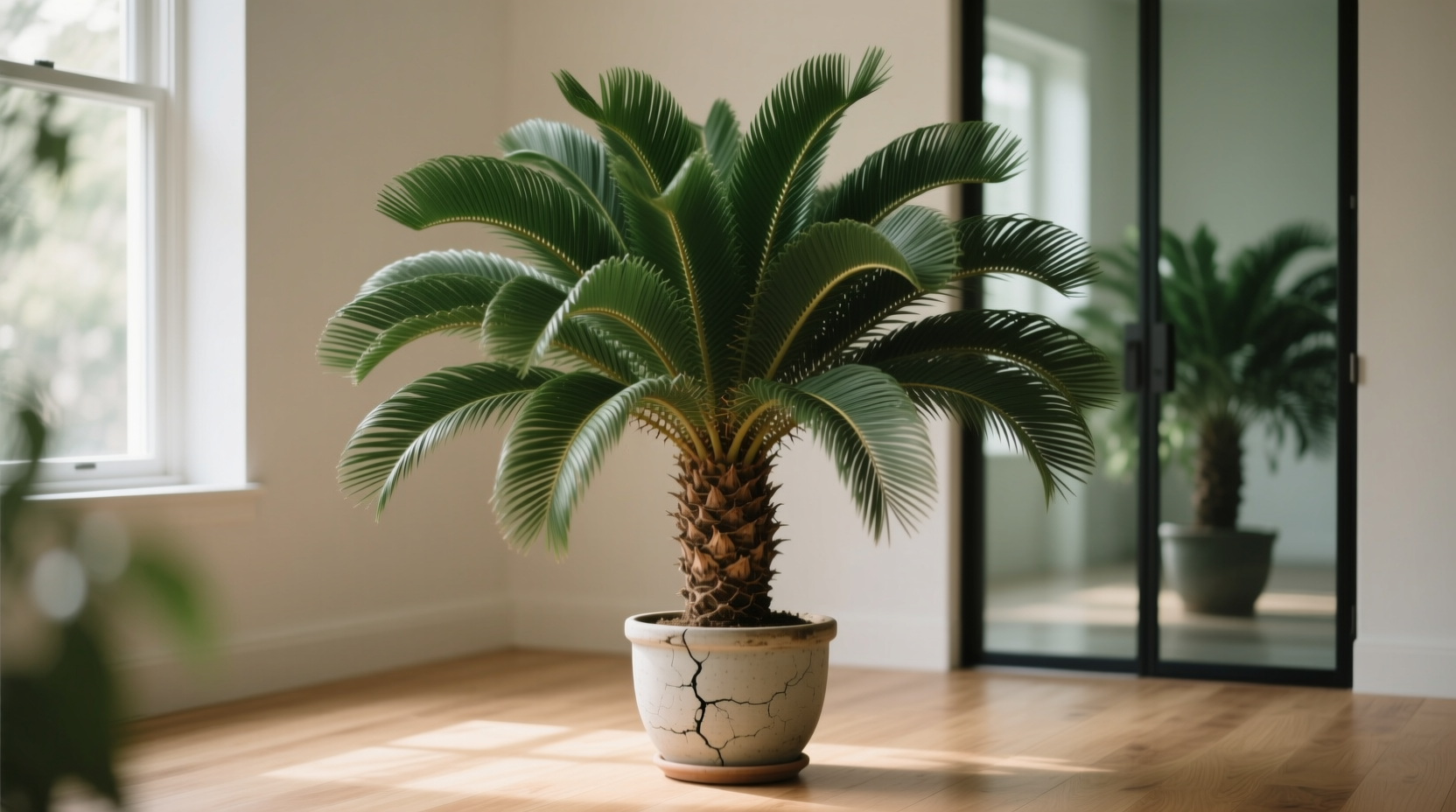 sago palm indoor plant